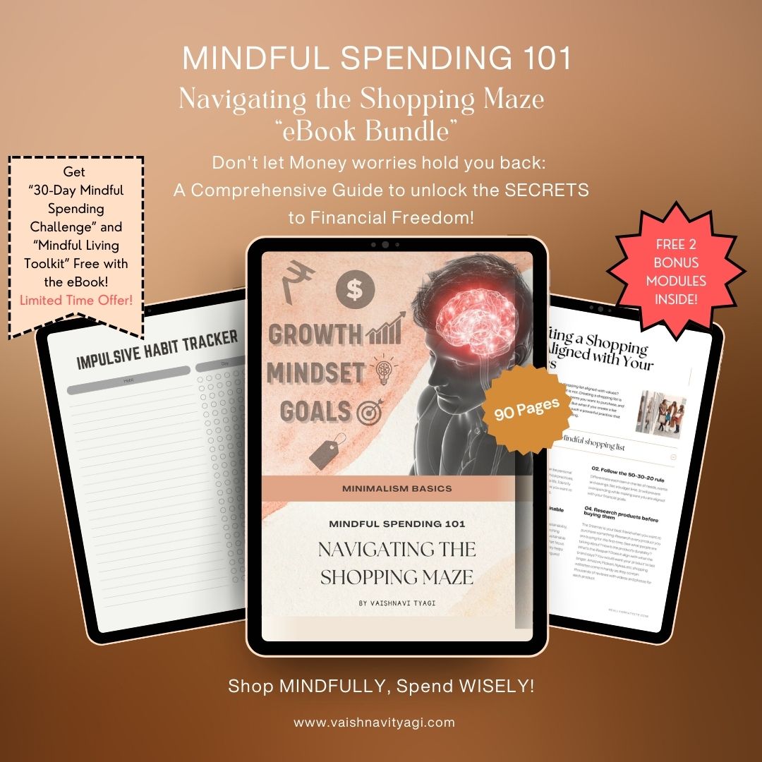 Mindful Spending 101: Navigating the Shopping Maze | Mindful Spending eBook Bundle